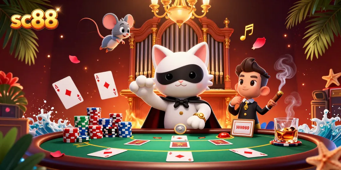 Engage with the vibrant atmosphere of sc88 at a casino with interactive games and rich details.