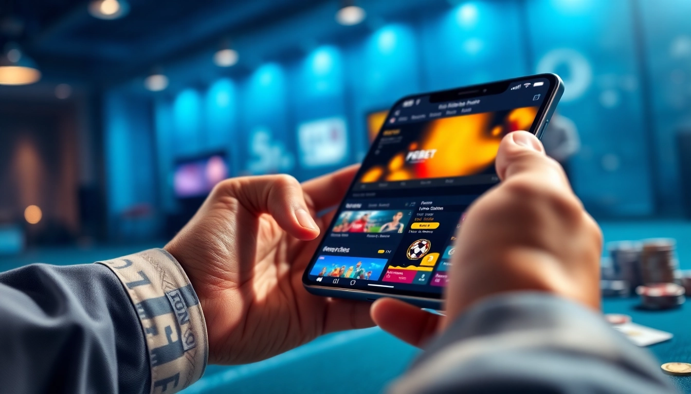 F8bet app interface showcasing exciting online betting options and vibrant gaming elements.