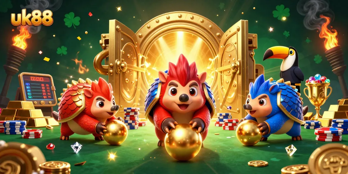 Experience thrilling wins with uk88 as rival pangolins enjoy a vibrant casino adventure.