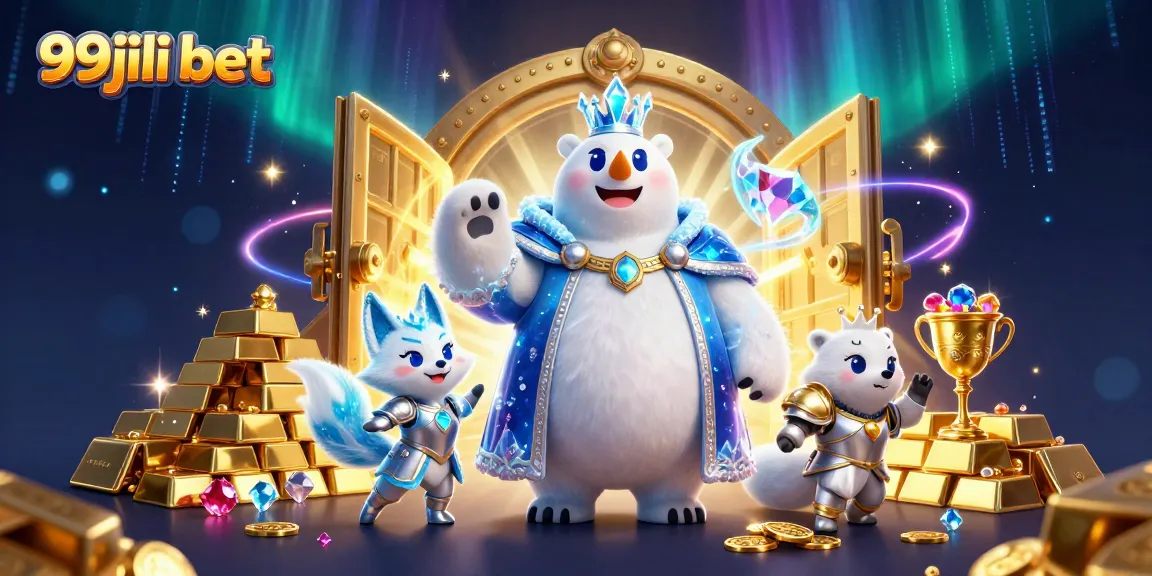 Experience the excitement of 99jili bet with a dazzling scene of treasure and adventure.