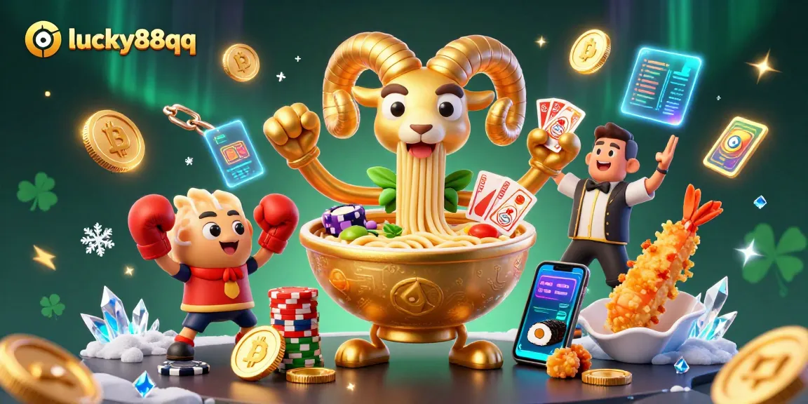 Experience thrilling gameplay with lucky88qq featuring dynamic casino characters and crypto elements.