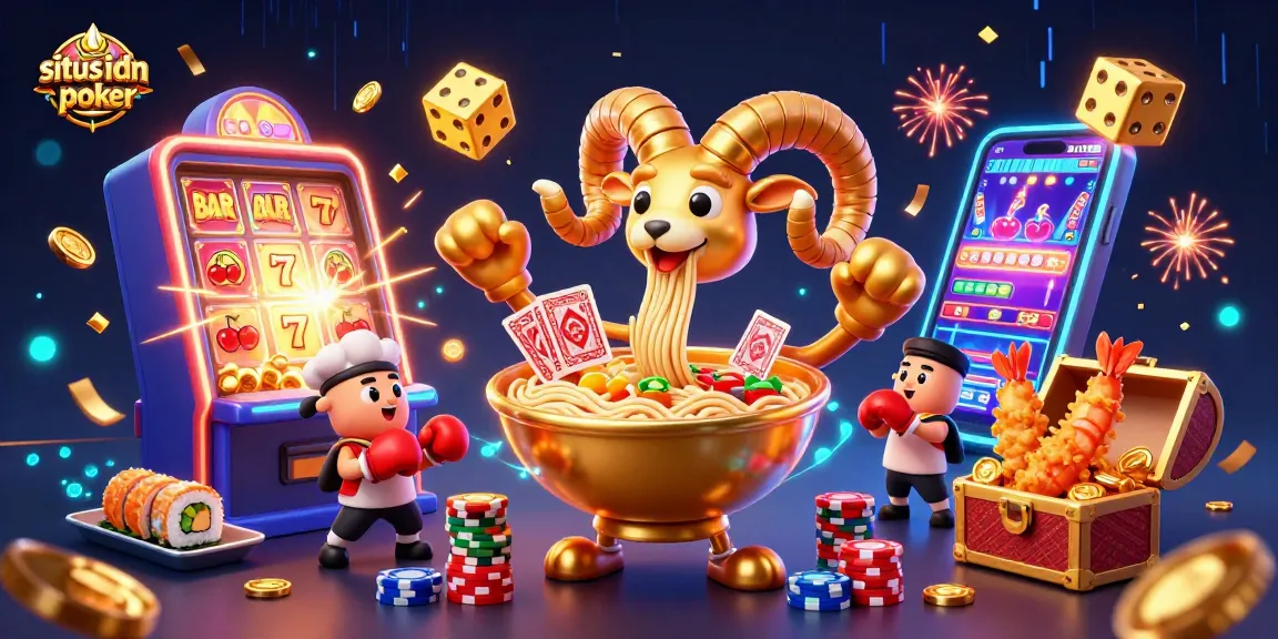 situs idn poker menyajikan ilustrasi kasino 3D yang mendebarkan dengan elemen jackpot yang kaya dan energik.