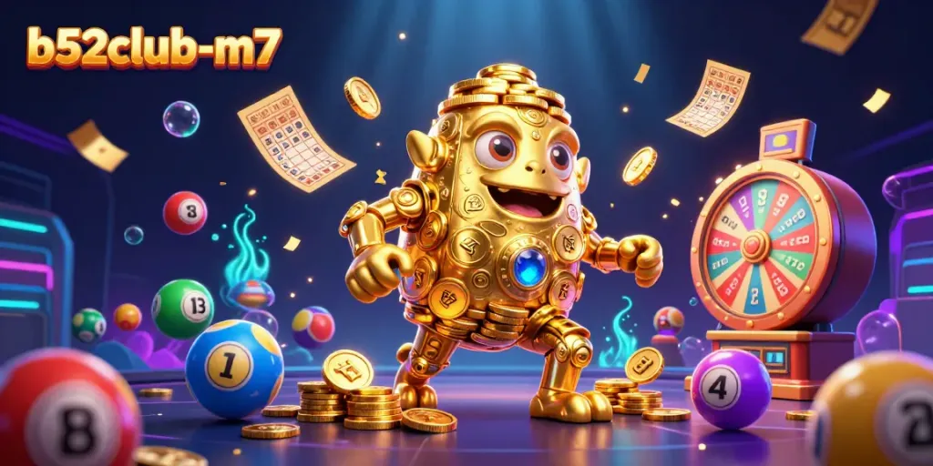 Engage in exciting activities at b52club-m7 with vibrant lottery and bingo elements.