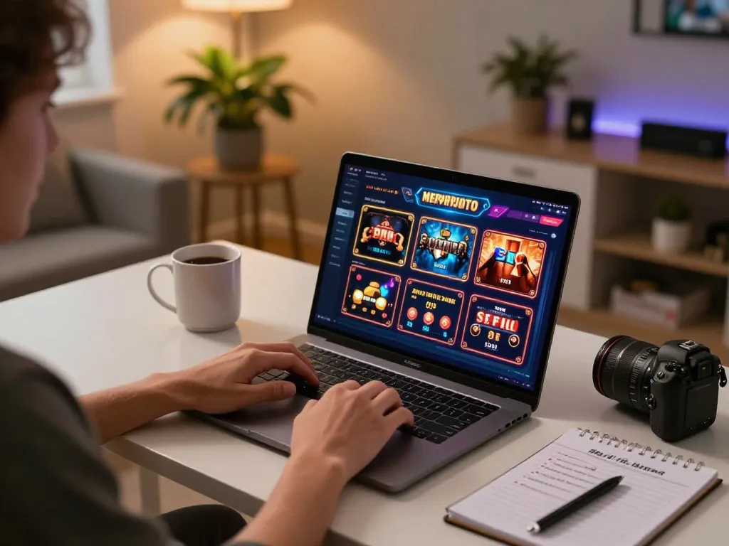 PHDREAM user enjoying an online casino session with engaging game interface