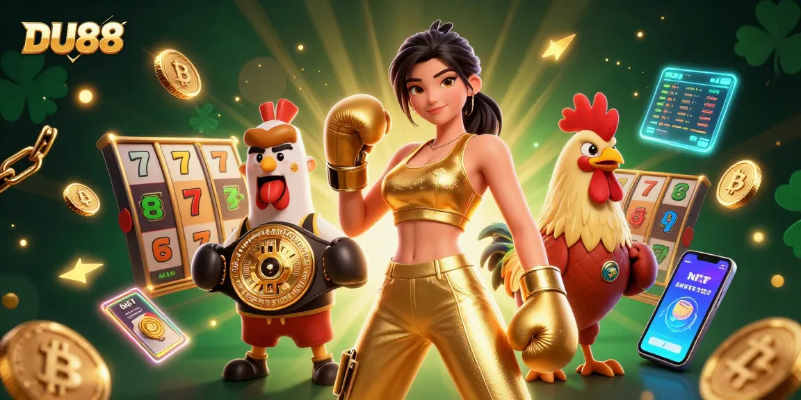 Experience high-stakes gaming with DU88's thrilling casino atmosphere and vibrant visuals.