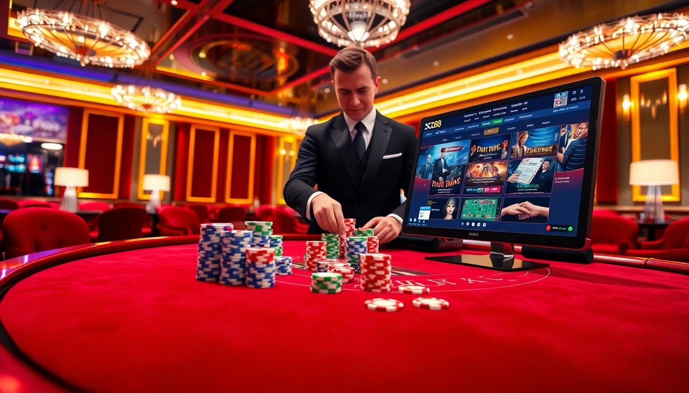 Experience thrilling moments at https://sc88vn.com/ with elegant baccarat gameplay and vibrant casino atmosphere.