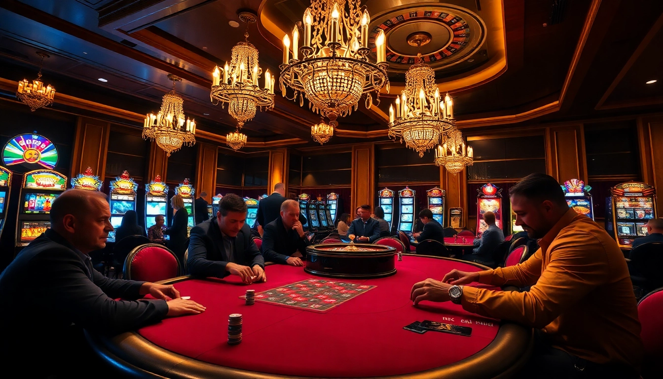 Experience the thrill at 89 bet's luxurious casino with vibrant slots and focused players.