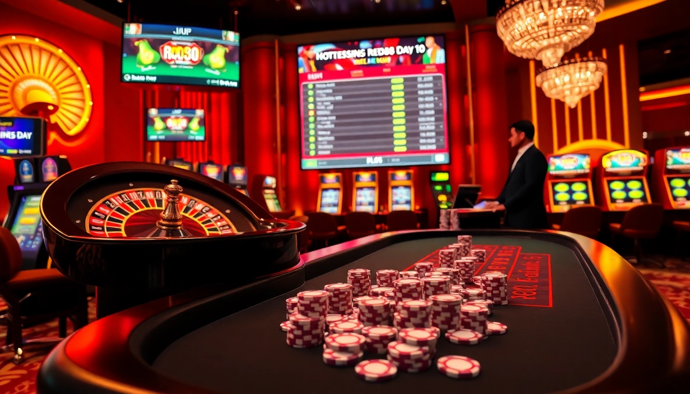 Join the excitement of online gaming at https://red88.day/ with vibrant casino visuals and thrilling tables.