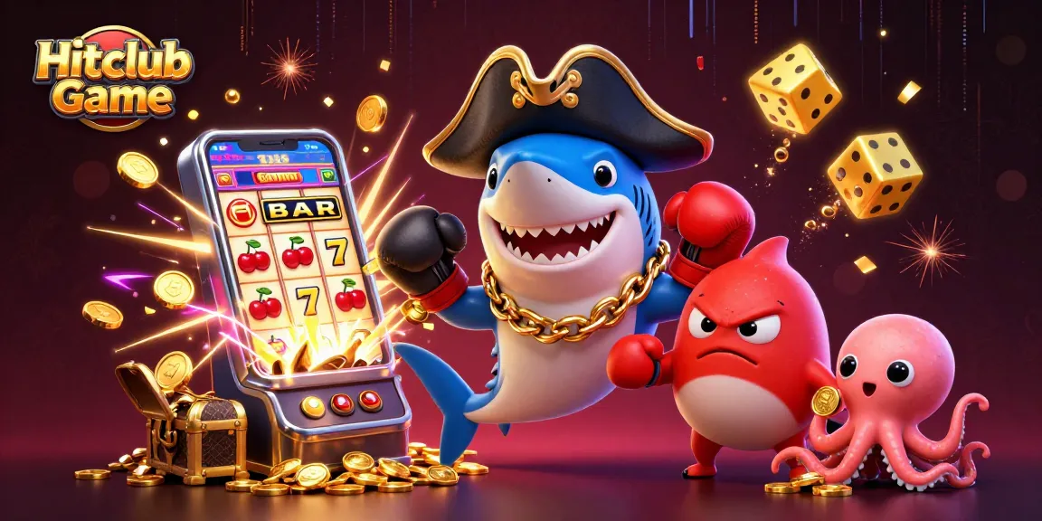 Join the fun at Hitclub Game as the pirate shark, boxing pufferfish, and octopus win jackpots!