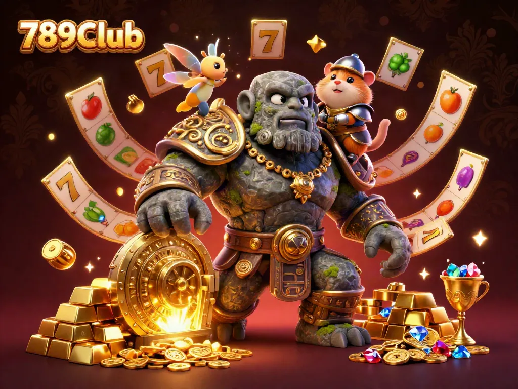 Experience thrilling gameplay at 789CLub with magical characters surrounded by winning symbols.