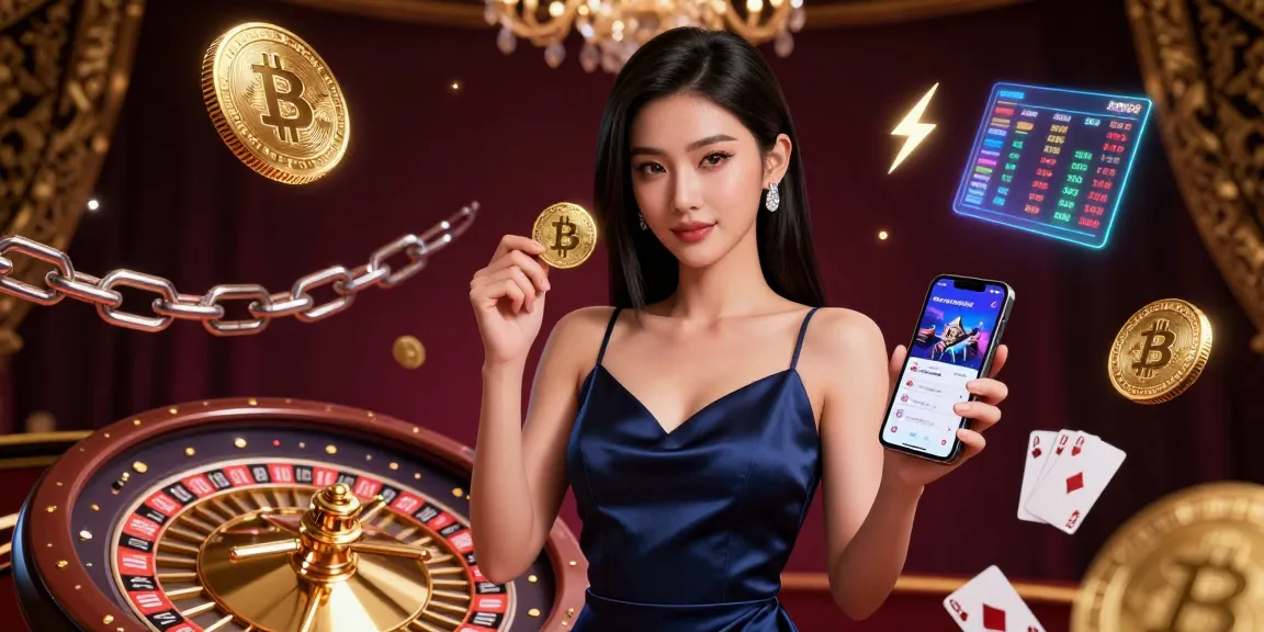 Engage with thrilling games at 8kbetvn featuring a stunning Asian woman showcasing an exciting casino app.