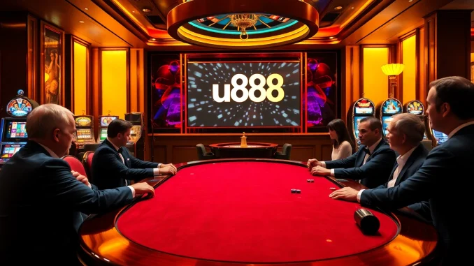 Experience thrilling casino action with u888 poker, roulette, and slot games in luxury.