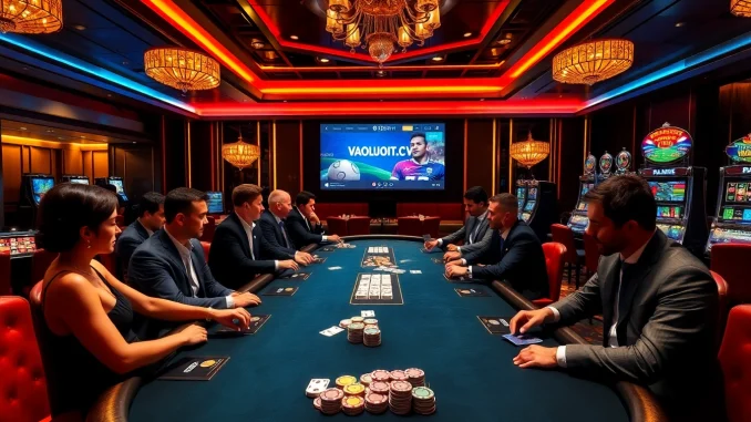 Experience high-stakes gambling seamlessly at https://vaoluoitv.cv/ with elite players and thrilling casino visuals.