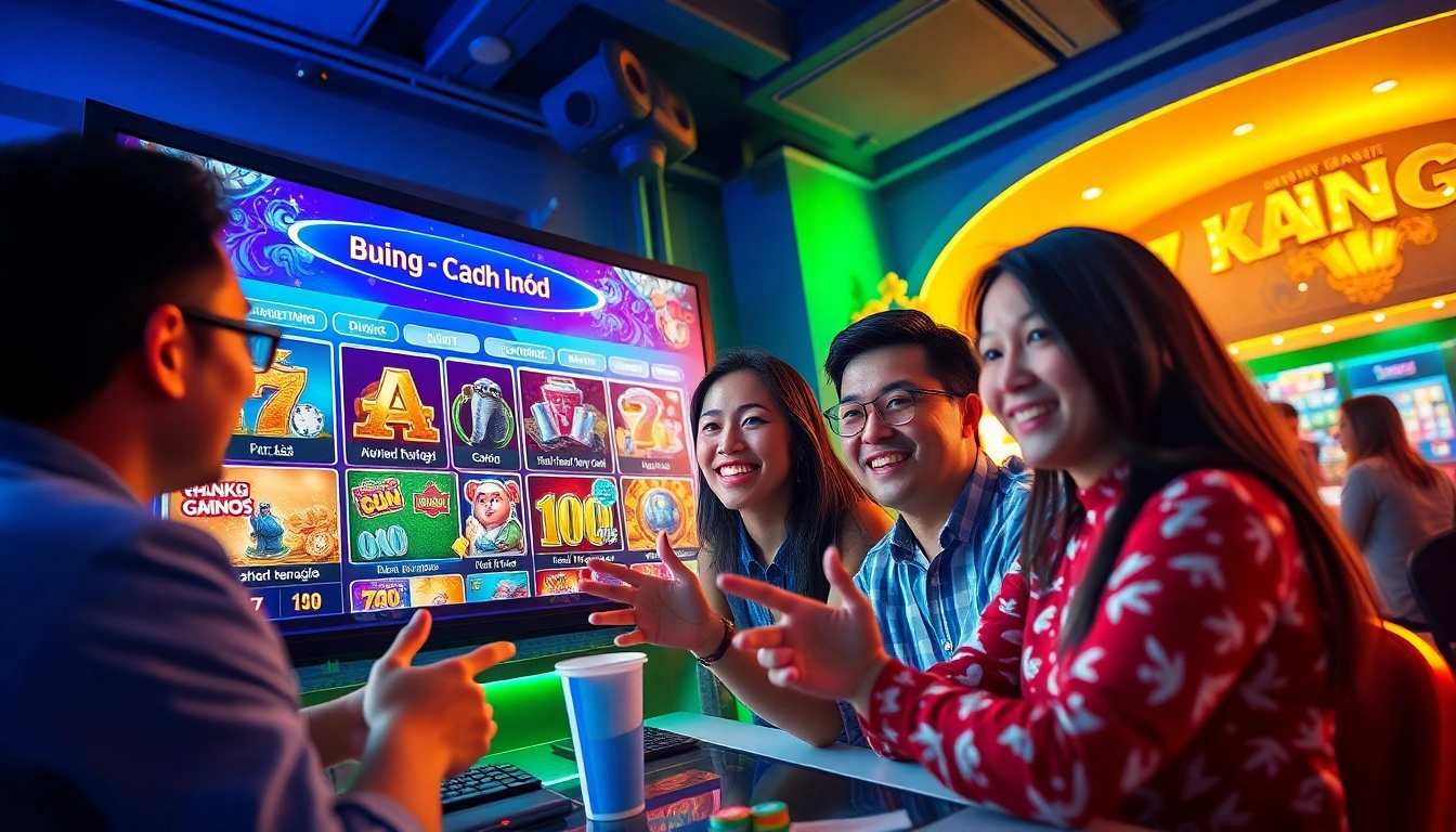 Exciting gameplay scene featuring 79king, showcasing colorful games and engaged players.