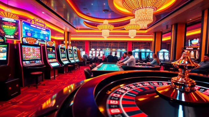 Experience the thrill of betting at okwin's vibrant online casino.
