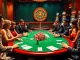Experience the excitement of gambling at https://gg88.media/ with players enjoying poker at a luxurious casino table.