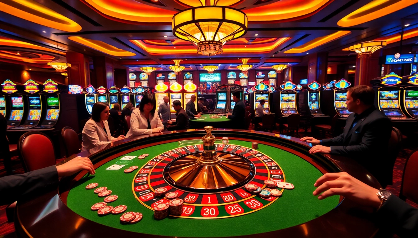 Experience the thrill of betting at F168's luxurious casino tables with vibrant colors.