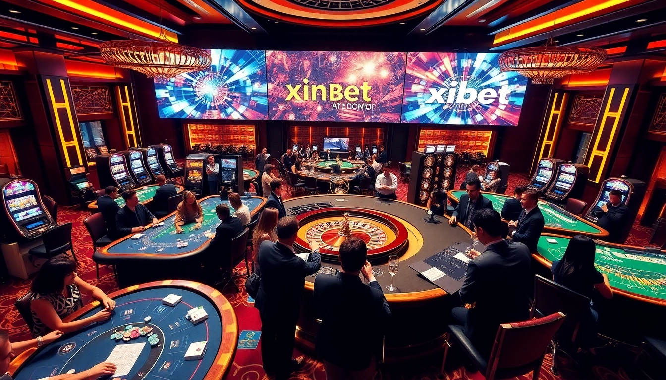 Experience the thrill of gaming at the casino with Link vào xibet for online excitement.