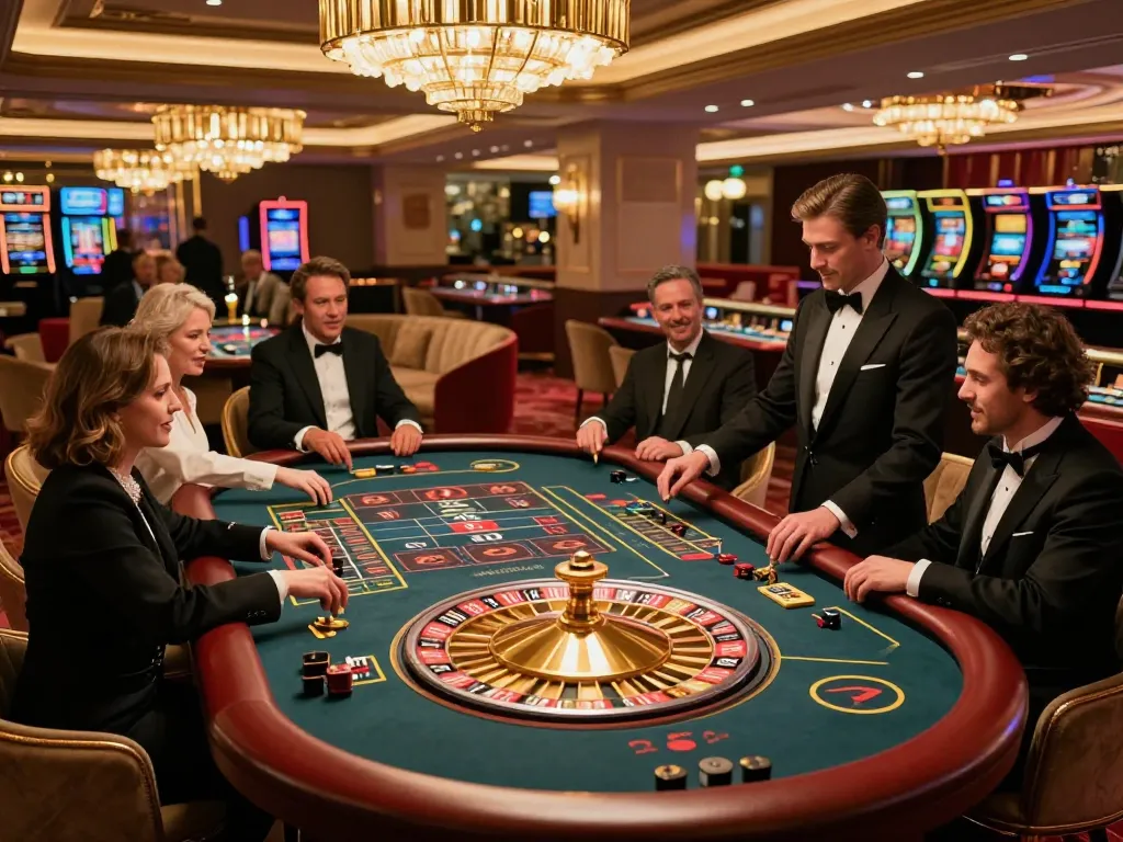 Experience high-stakes gaming at a luxury casino with ok 365 roulette excitement.