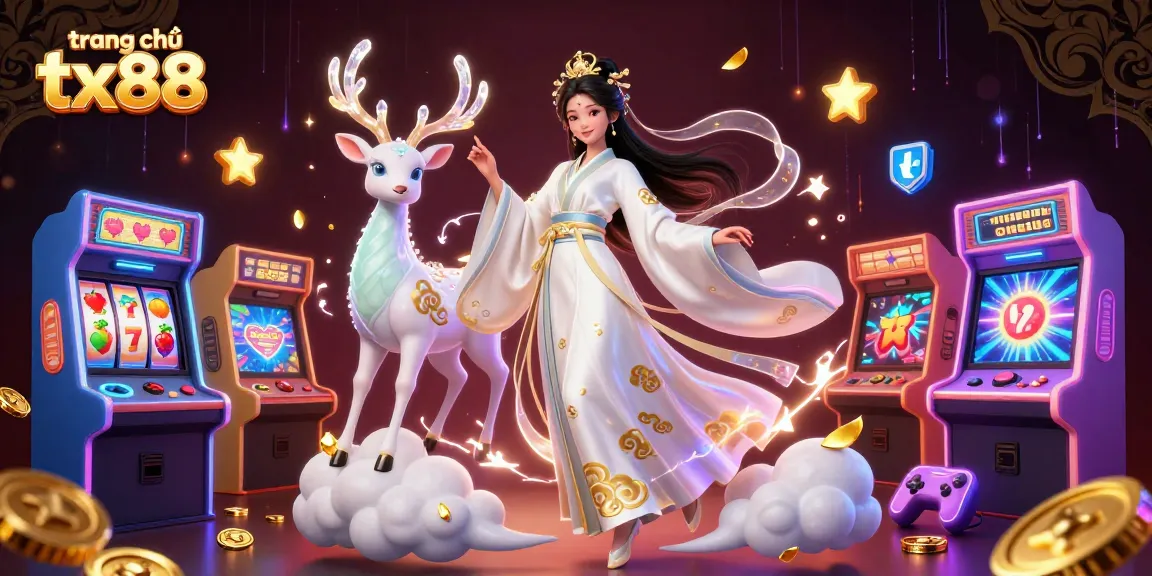 Engage with exciting games on trang chủ tx88 featuring vibrant 3D illustrations and casino elements.