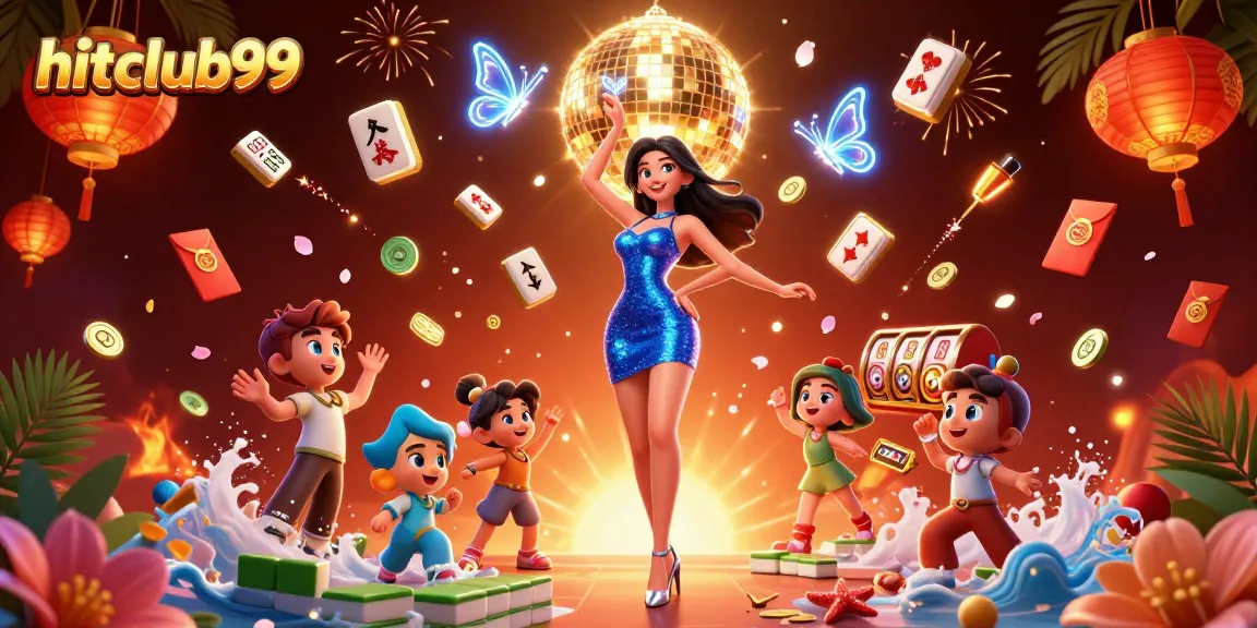 Experience thrilling slots and jackpots at hitclub99 with vibrant casino elements.