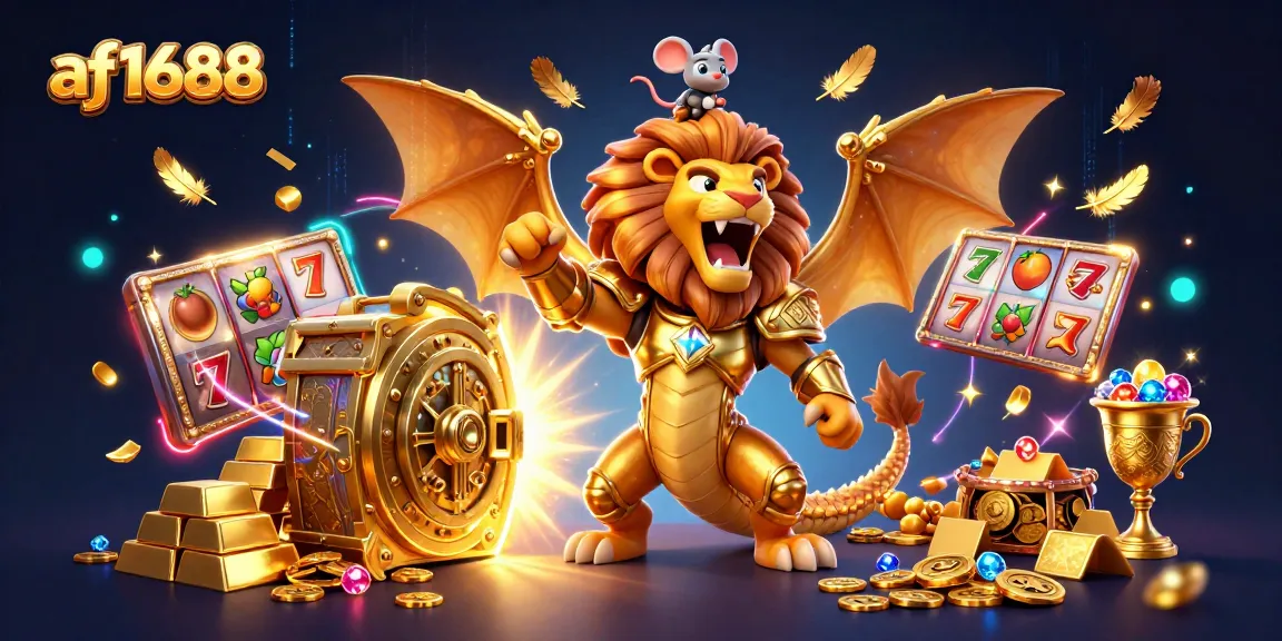Experience thrilling gameplay at af1688 with golden treasures and roaring chimera action.