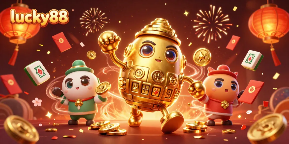 Engage in thrilling gaming action with lucky88's vibrant casino experience featuring dynamic characters and rich elements.